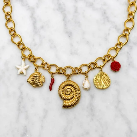 Beachbabe bedelketting