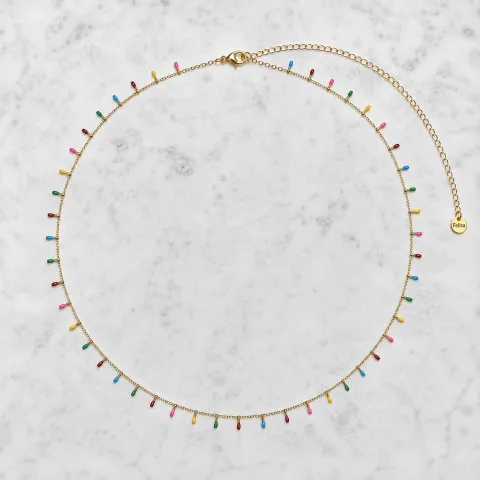 Gekleurde boho buikketting