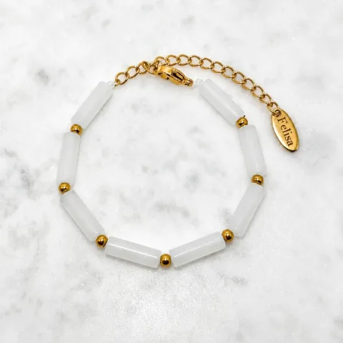 Natuursteen armband