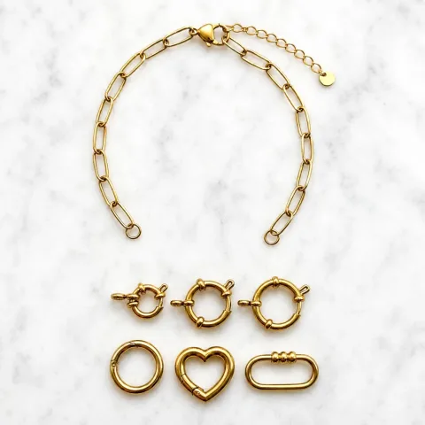 Ovale schakelarmband