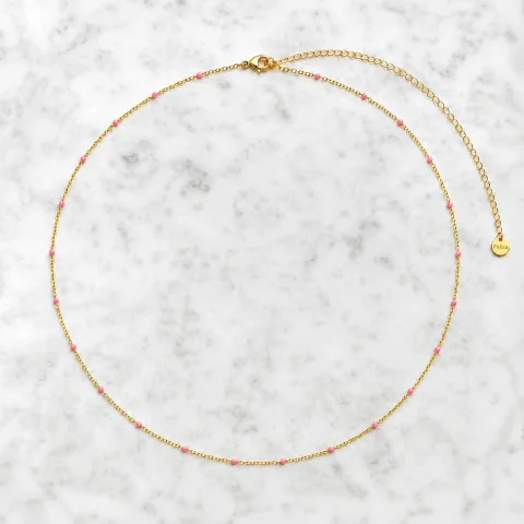 Roze dots buikketting