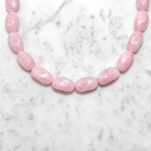 Roze kralenketting | Stel Zelf Samen