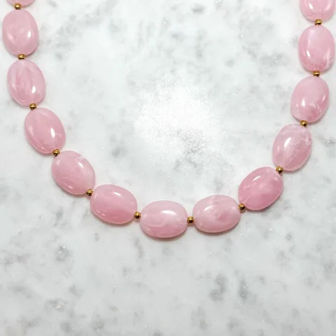 Roze candy ketting | Stel Zelf Samen