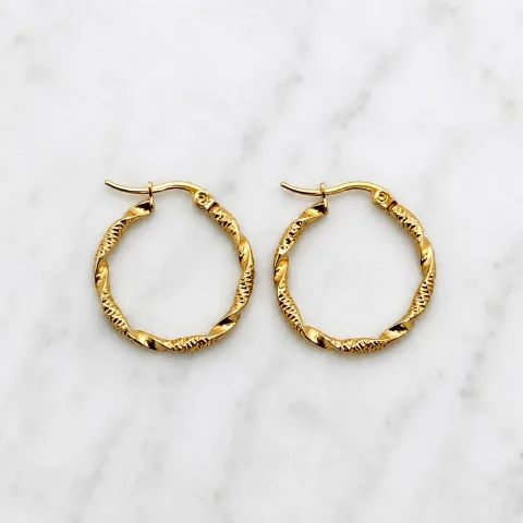 Twist oorbellen | Stel Zelf Samen