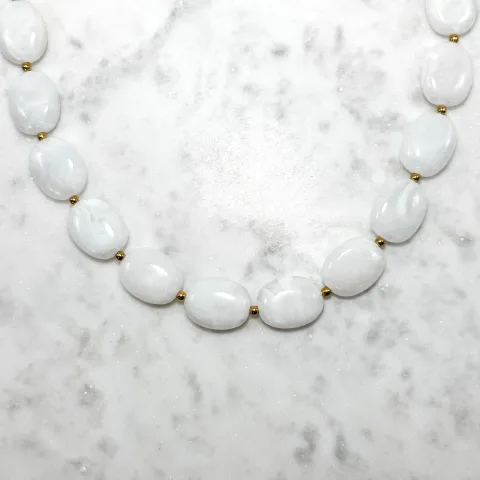 Witte candy ketting | Stel Zelf Samen