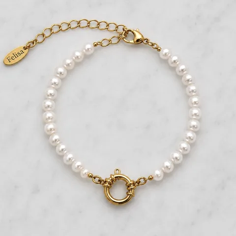 Zoetwaterparel armband