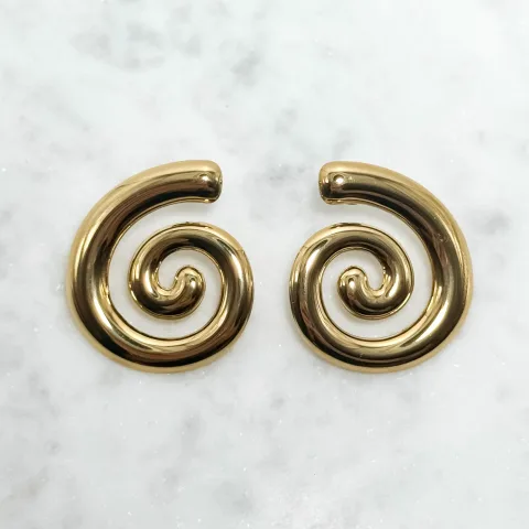 Swirl oorbel